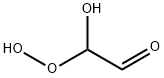 Acetaldehyde,hydroperoxyhydroxy- Structure