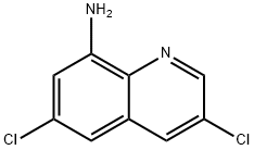 3,6-Dichloroquinolin-8-aMine Structure