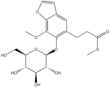 Cnidioside B Methyl ester 구조식 이미지