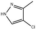 4-Chloro-3-Methyl-1H-pyrazole 구조식 이미지