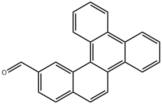 Benzo[g]chrysene-9-carboxaldehyde Structure