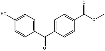 Methyl 4-(4-hydroxybenzoyl)benzoate Structure
