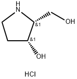 (2R,3R)- 3-hydroxy-2-PyrrolidineMethanol hydrochloride 구조식 이미지