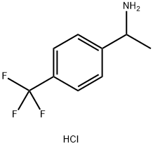 1-(4-(trifluoroMethyl)phenyl)ethanaMine hydrochloride Structure