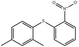 (2,4-diMethylphenyl)(2-nitrophenyl)sulfane 구조식 이미지