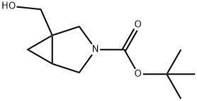 3-Boc-3-azabicyclo[3.1.0]hexane-1-Methanol Structure