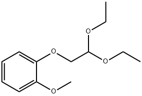 1-(2,2-Diethoxy-ethoxy)-2-Methoxy-benzene Structure