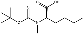 Boc-N-Methyl-D-norleucine 구조식 이미지