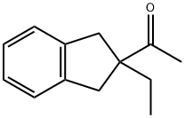 1-(2-Ethyl-2,3-dihydro-1H-inden-2-yl)ethanone Structure