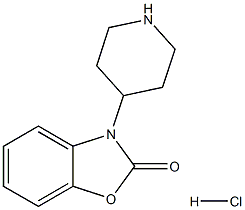 3-(Piperidin-4-yl)benzo[d]oxazol-2(3H)-one hydrochloride Structure