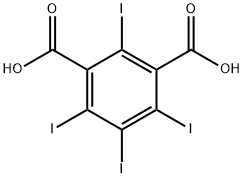 2,4,5,6-tetraiodoisophthalic acid Structure