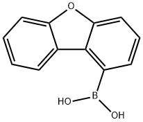 1-Dibenzofuranylboronic Acid 구조식 이미지