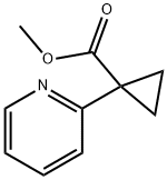 Methyl 1-(pyridin-2-yl)cyclopropanecarboxylate 구조식 이미지