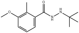 N'-tert-Butyl-3-Methoxy-2-Methylbenzohydrazide 구조식 이미지