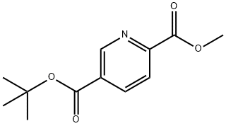 5-t-Butyl 2-Methyl pyridine-2,5-dicarboxylate 구조식 이미지
