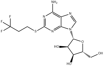 163706-51-2 (2R,3R,4S,5R)-2-(6-aMino-2-(3,3,3-trifluoropropylthio)-9H-purin-9-yl)-5-(hydroxyMethyl)tetrahydrofuran-3,4-diol