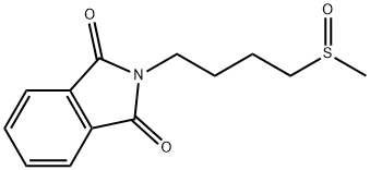 2-(4-(Methylsulfinyl)butyl)isoindoline-1,3-dione 구조식 이미지