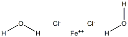 FERROUS CHLORIDE DIHYDRATE 구조식 이미지