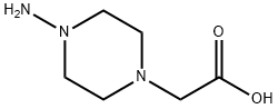 2-(4-AMinopiperazin-1-yl)acetic acid Structure