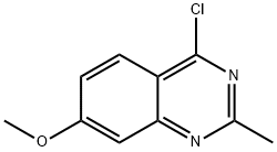 4-Chloro-7-Methoxy-2-Methylquinazoline Structure