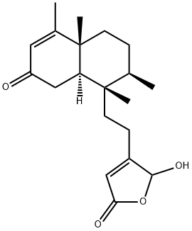 16-Hydroxy-2-oxocleroda-3,13-dien-15,16-olide Structure