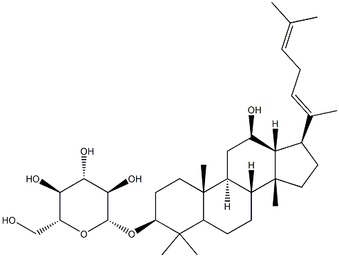 Isoginsenoside Rh3 Structure