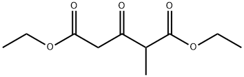 Diethyl 2-Methyl-3-oxopentanedioate 구조식 이미지