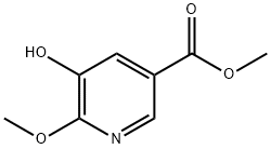 Methyl 5-hydroxy-6-Methoxynicotinate Structure