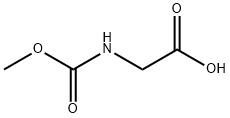 N-(Methoxycarbonyl)glycine Structure