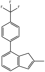 2-Methyl-4-(4-(trifluoroMethyl)phenyl)-1H-indene Structure
