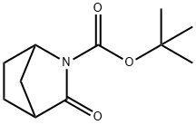 2-Azabicyclo[2.2.1]heptane-2-carboxylic acid, 3-oxo-, 1,1-diMethylethyl ester Structure