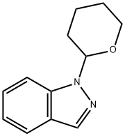 1-(tetrahydro-2H-pyran-2-yl)-1H-indazole Structure