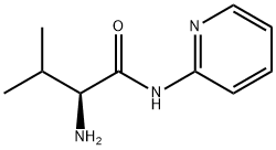 (2S)-2-aMino-3-Methyl-N-2-pyridinyl-ButanaMide Structure