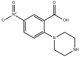 Methyl 3-nitro-4-(piperazin-1-yl)benzoate Structure