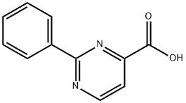 2-페닐피리미딘-4-카르복실산 구조식 이미지