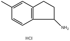 5-METHYL-2,3-DIHYDRO-1H-INDEN-1-AMINE HYDROCHLORIDE 구조식 이미지