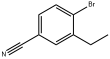 4-broMo-3-ethyl-Benzonitrile 구조식 이미지