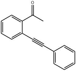 1-(2-(phenylethynyl)phenyl)ethanone Structure