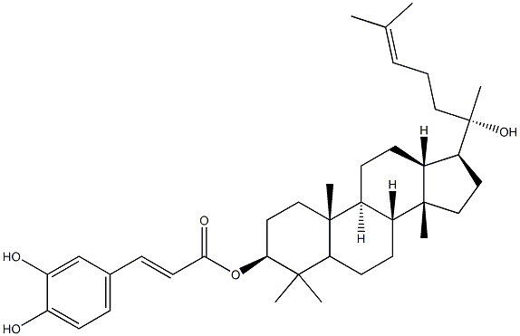 DaMMarenediol II 3-O-caffeate Structure