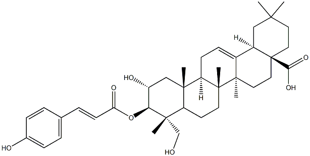 3-O-CouMaroylarjunolic acid 구조식 이미지