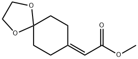 Methyl 2-(1,4-dioxaspiro[4.5]decan-8-ylidene)acetate Structure