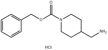 4-аминометил-1-N-CBZ-пиперидин гидрохлорид структурированное изображение
