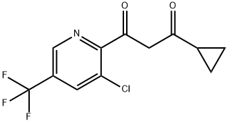 7-(3-Chloro-5-(trifluoroMethyl)pyridin-2-yl)-5-Methyl-[1,2,4]triazolo[1,5-a]pyriMidine 구조식 이미지