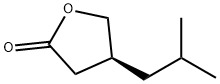 (S)-4-(2-Methyl-1-propyl)-dihydro-2(3H)-furanone 구조식 이미지