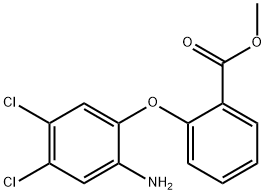 Methyl 2-(2-aMino-4,5-dichlorophenoxy)benzoate Structure