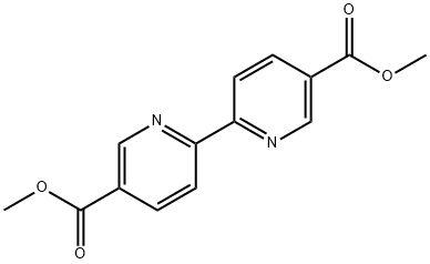 5,5'-디메톡시카르보닐-2,2'-비피리딘 구조식 이미지