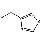 티아졸,4-(1-메틸에틸)- 구조식 이미지