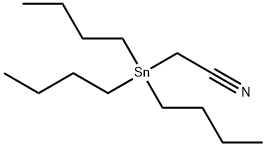 Tributyl(cyanomethyl)tin Structure