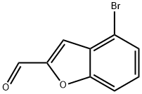 4-BroMobenzofuran-2-carbaldehyde 구조식 이미지