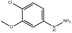 (4-클로로-3-메톡시-페닐)-히드라진 구조식 이미지